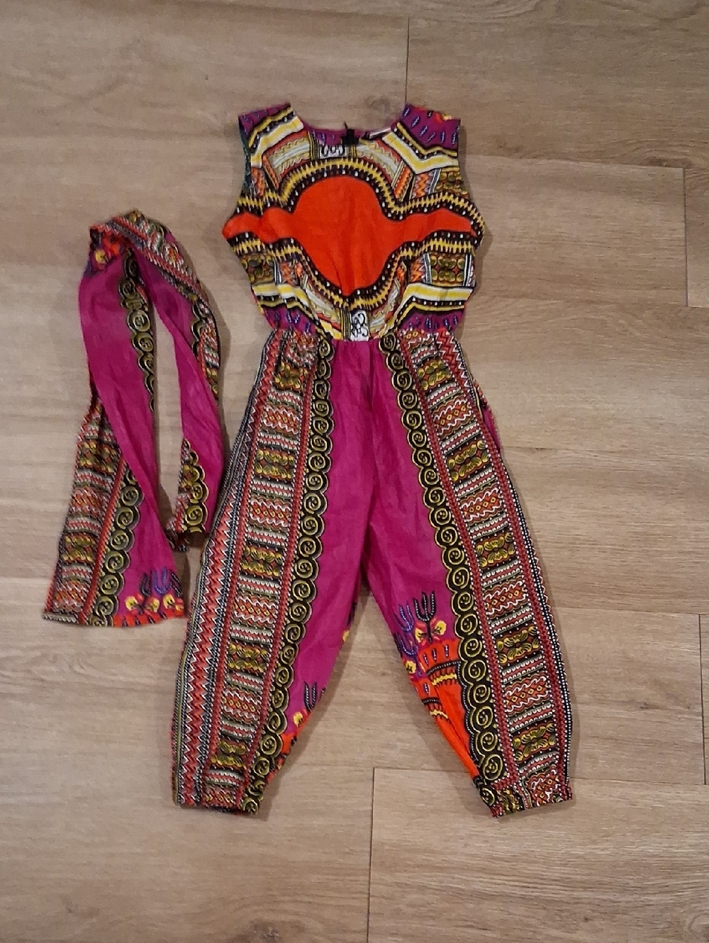 NEW, SIZE 6 KARAN AFRICAN GIRLS JUMPSUIT